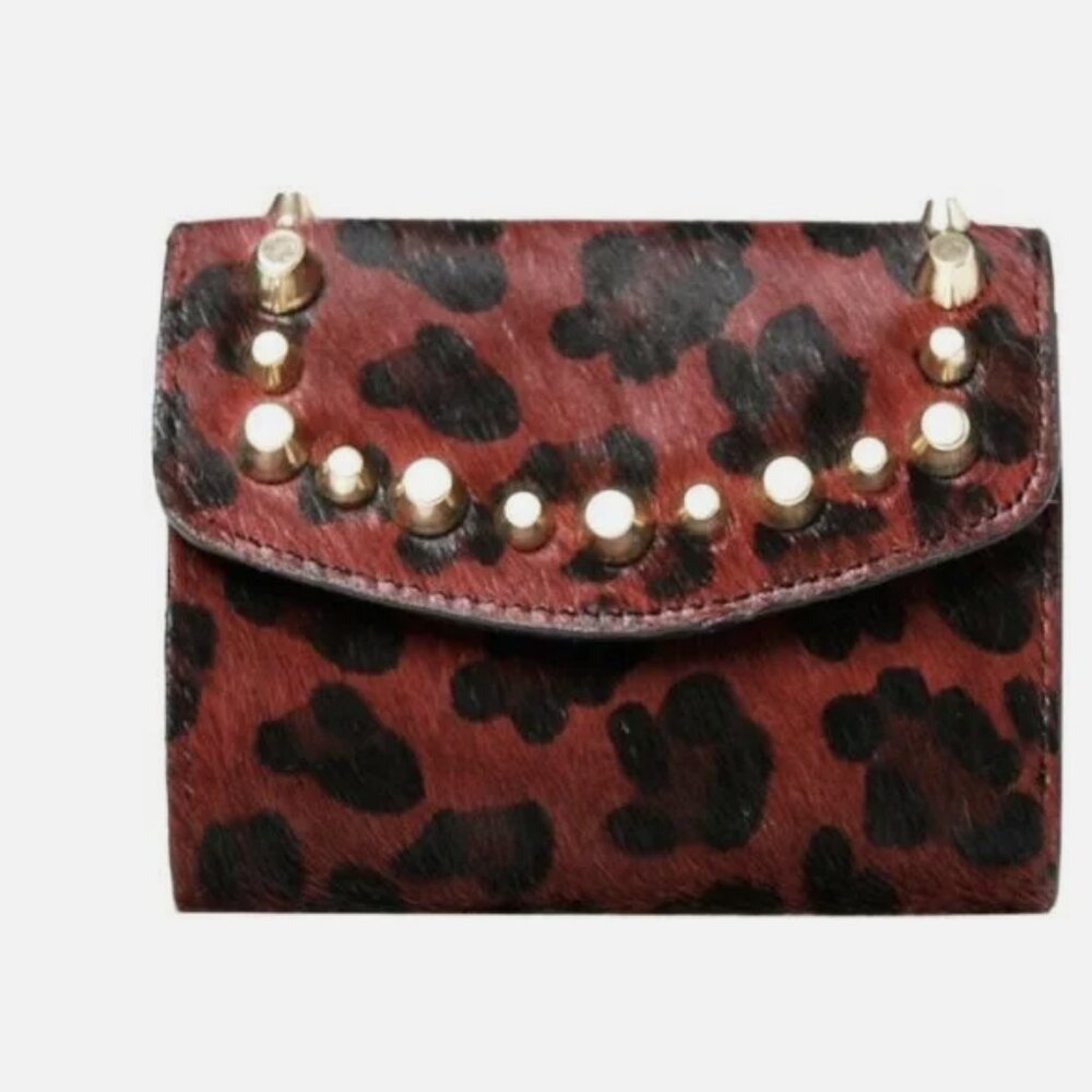 ZARA ACCESSORIES Cow Leather LEOPARD Animal